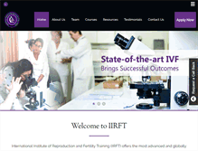 Tablet Screenshot of iirft.com